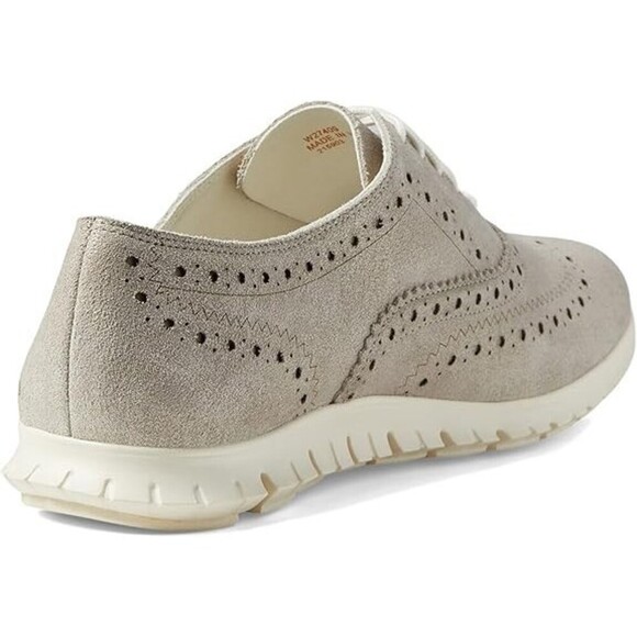 Cole Haan Zerogrand W27409 Oxford Women\'s US 5 Gray Wingtip Dress Shoes ZPO1883 main image 5